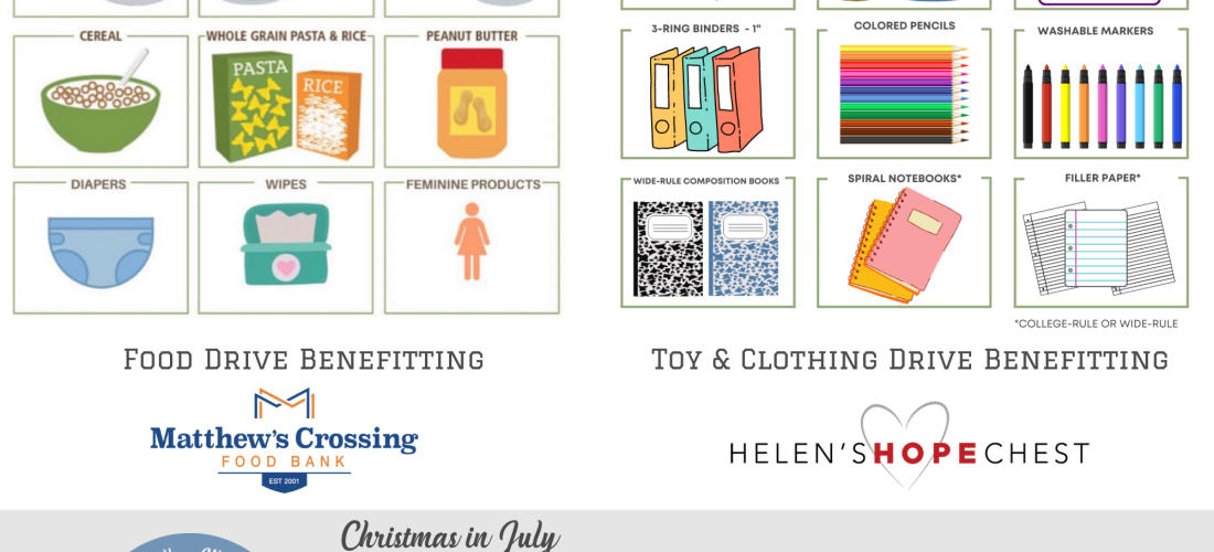 Drop off donations July 26th at BeanChain Coffee or give online to support AZ families in need.